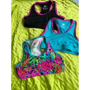 Lucky and Me Layla Girls Racerback Cropped Tanks (3 included) Size 7/8 EUC